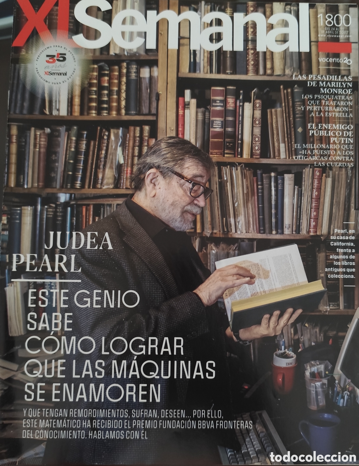 Coleccionismo de Revistas y Peri&oacute;dicos: REVISTA XL SEMANAL. 30/04/22. MARILYN MONROE