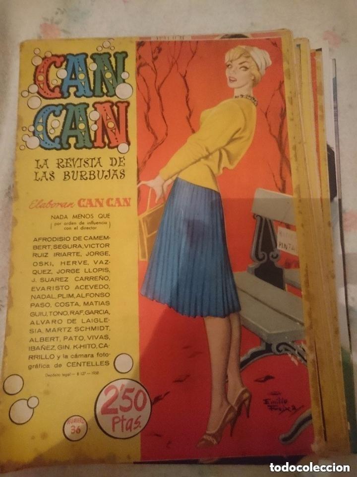 Coleccionismo de Revistas y Peri&oacute;dicos: CAN CAN - LA REVISTA DE LAS BURBUJAS - N 36 -LEER DETALLES .