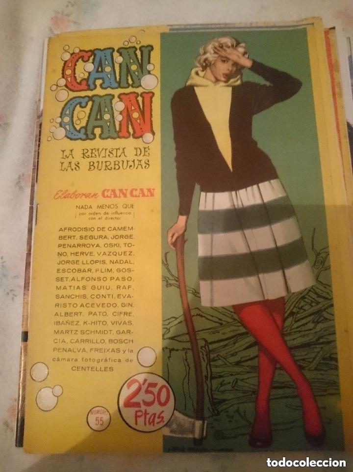 Coleccionismo de Revistas y Peri&oacute;dicos: CAN CAN - LA REVISTA DE LAS BURBUJAS - N 55 -LEER DETALLES