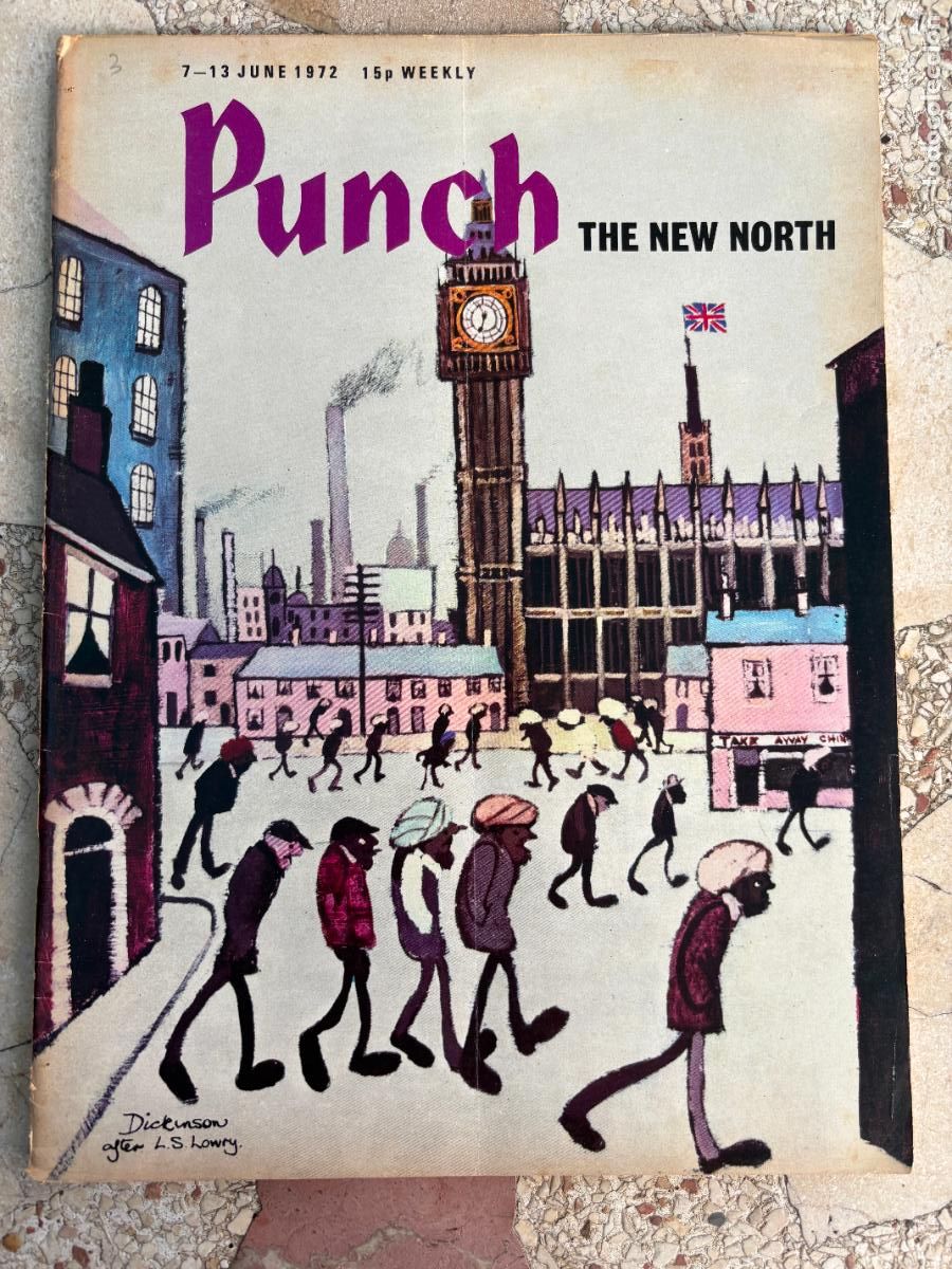 Coleccionismo de Revistas y Peri&oacute;dicos: PUNCH. 7-13 JUNE 1972. THE NEW NORTH.