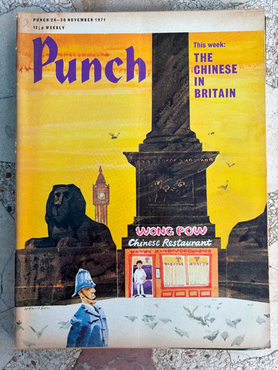 Coleccionismo de Revistas y Peri&oacute;dicos: PUNCH. 24-30 MAY 1971. THE CHINESE IN BRITAIN.