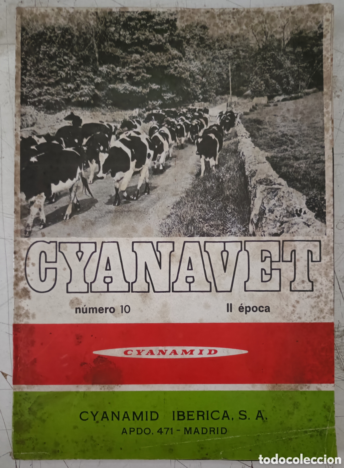 Coleccionismo de Revistas y Peri&oacute;dicos: Revista d&eacute; ganader&iacute;a. Cyanavet