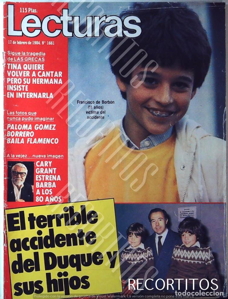 Coleccionismo de Revistas y Peri&oacute;dicos: RECORTE PORTADA ALFONSO DE BORBON FRAN EL DUQUE DE CADIZ CARY GRANT