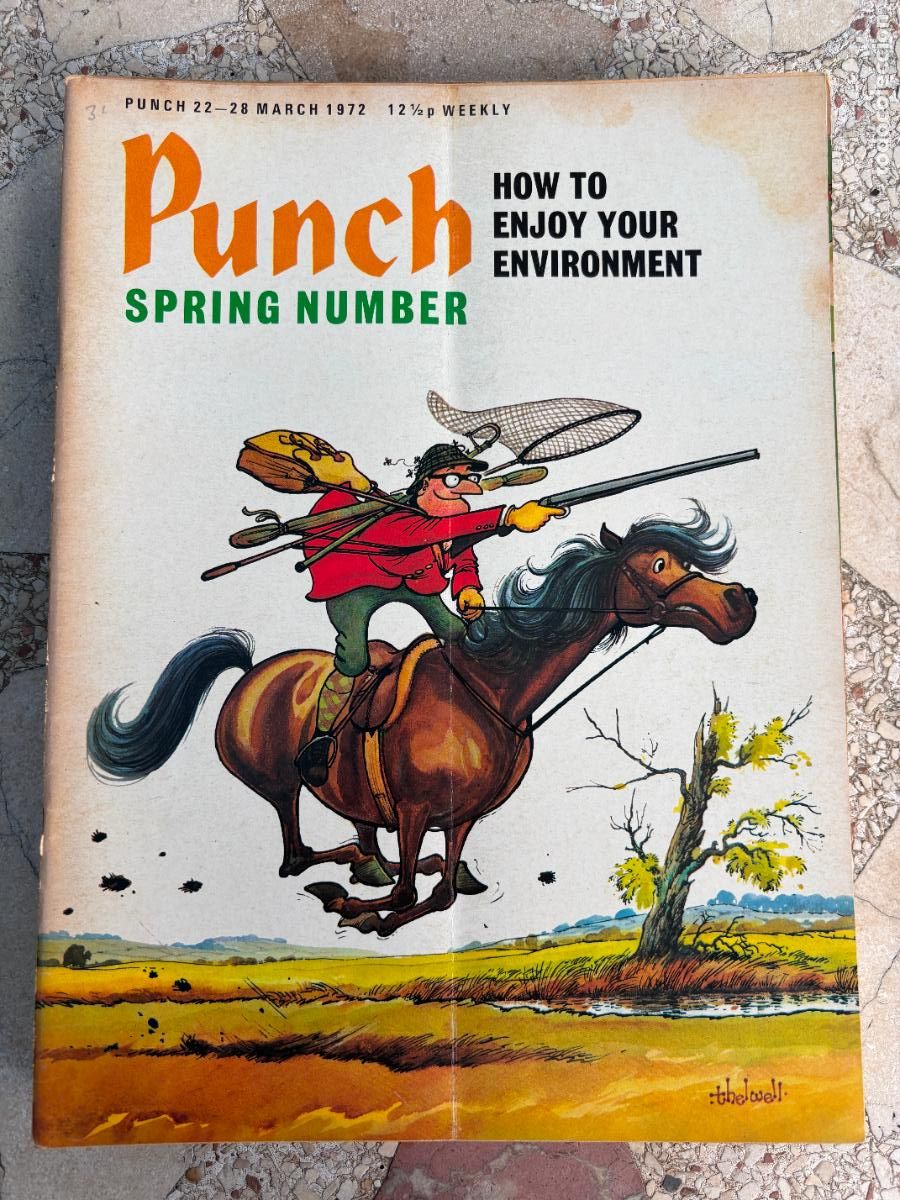 Coleccionismo de Revistas y Peri&oacute;dicos: PUNCH. 22-28 MARCH 1972. HOW TO ENJOY YOUR ENVIRONMENT.
