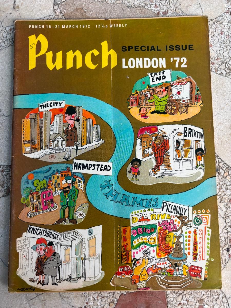 Sammeln von Zeitschriften und Zeitungen: PUNCH. 15-21 MARCH 1972. SPECIAL ISSUE: LONDON '72.