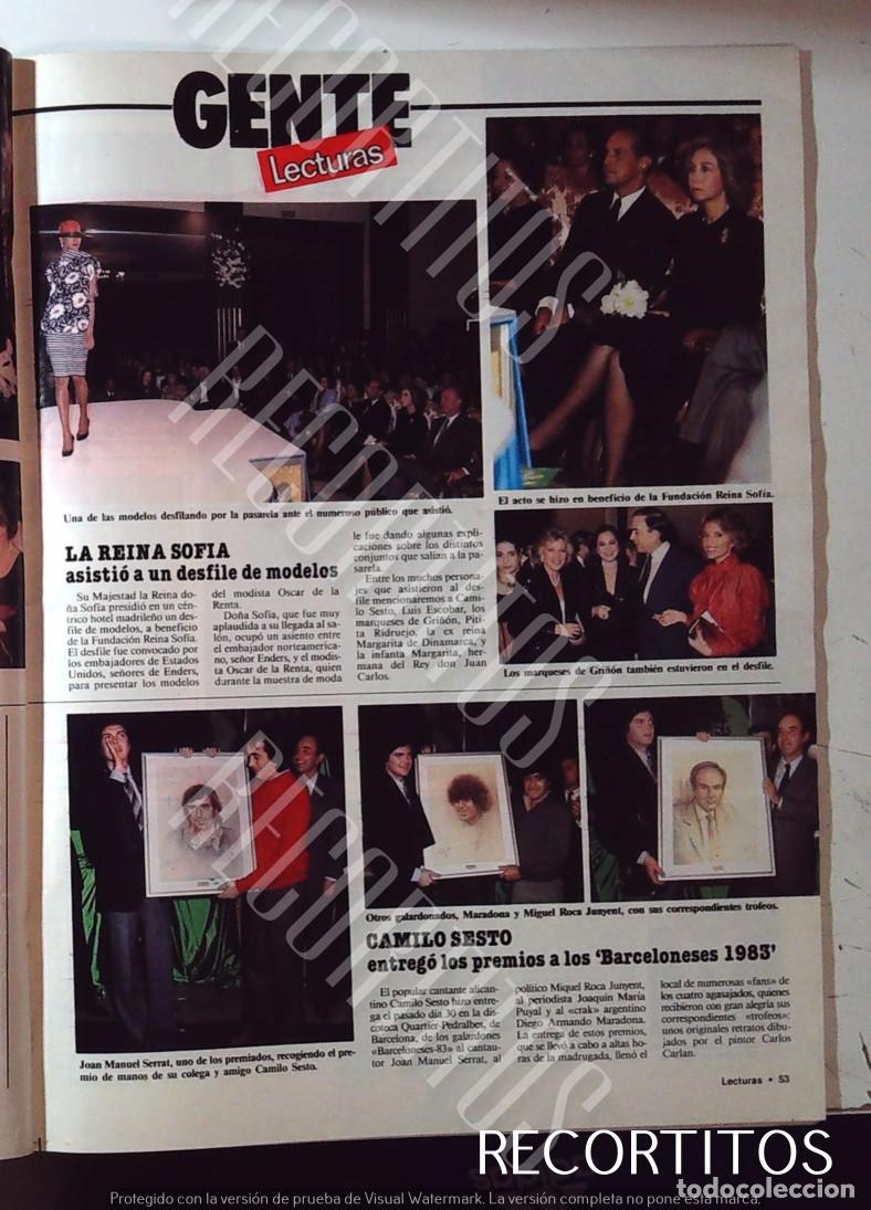 Sammeln von Zeitschriften und Zeitungen: ipy isabel preysler GRI&Ntilde;ON LA REINA DOFIA OSCAR DE LA RENTA CAMILO SESTO JOAN MANUEL SERRAT ROCA