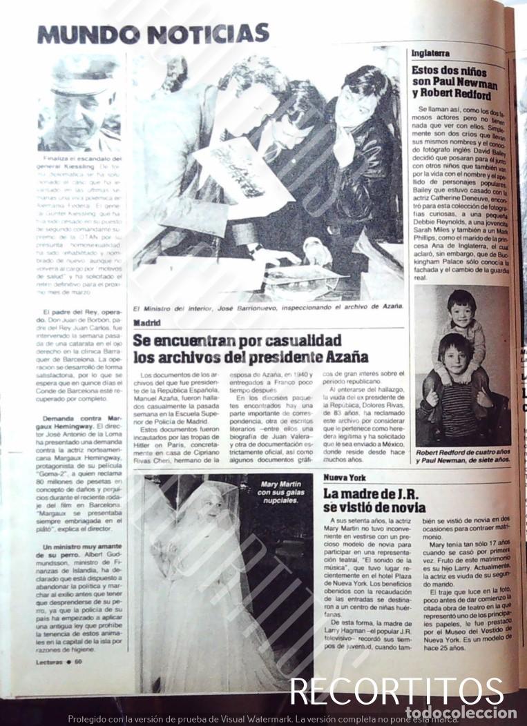 Coleccionismo de Revistas y Peri&oacute;dicos: JOSE BARRIONUEVO CON EL ARCHIVO DEL PRESIDENTE AZA&Ntilde;A MARY MAMRTIN