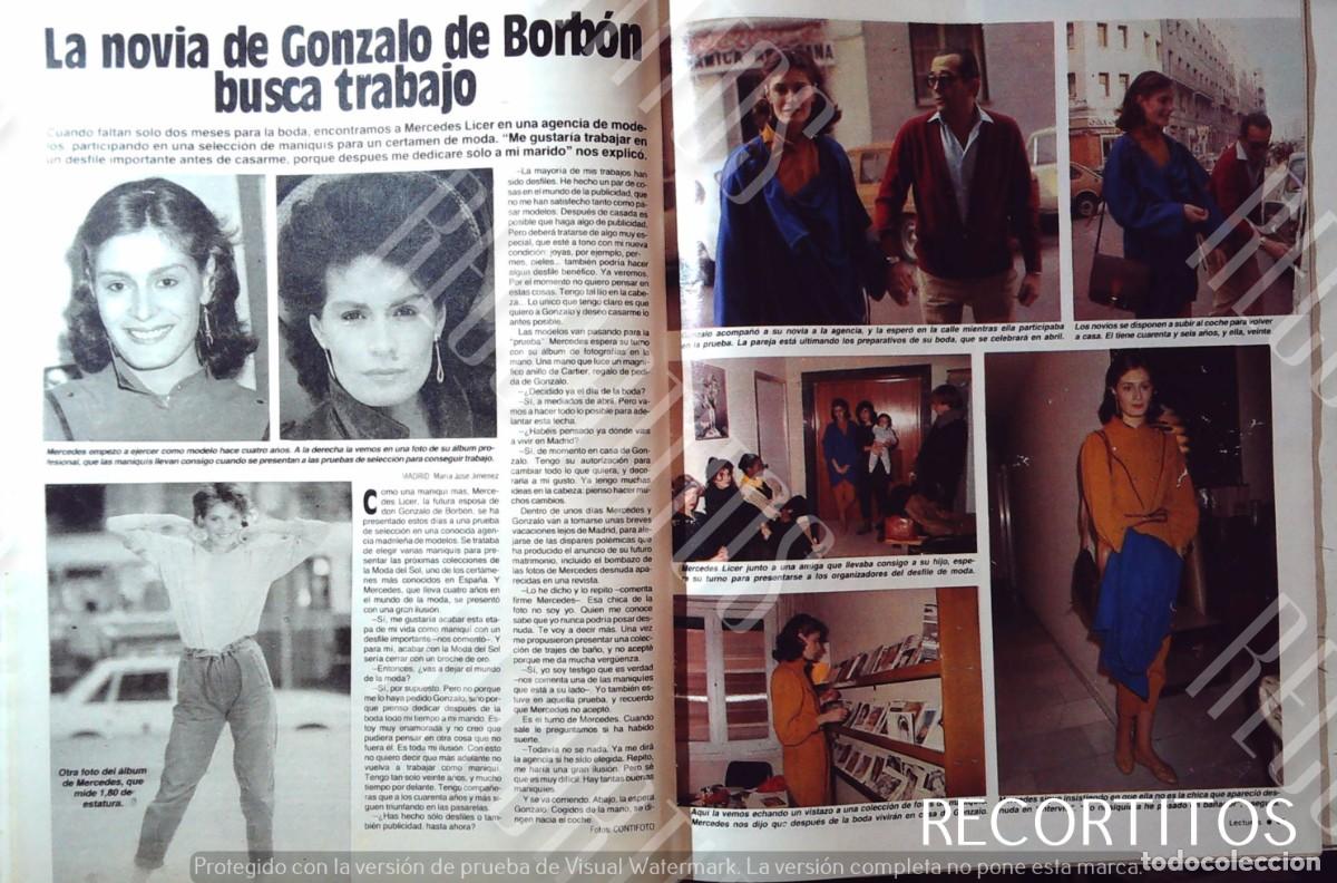 Coleccionismo de Revistas y Peri&oacute;dicos: MERCEDES LICER GONZALO DE BORBON