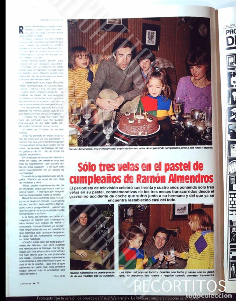 Coleccionismo de Revistas y Peri&oacute;dicos: RAMON ALMENDROS TERCER CUMPLEA&Ntilde;OS