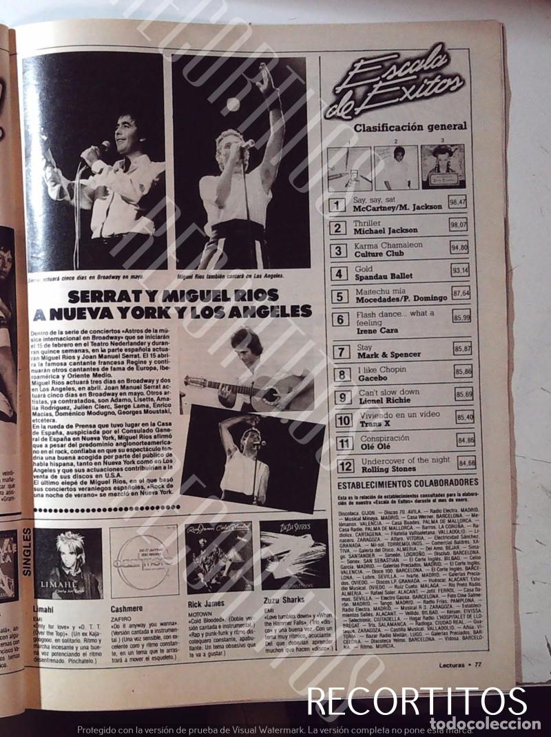 Coleccionismo de Revistas y Peri&oacute;dicos: MIGUEL RIOS JOAN MANUEL SERRAT BOY FEORGE CULTURE CLUB MICHAEL JACKSON PAUL MCCARTNEY ESCALA EXITO