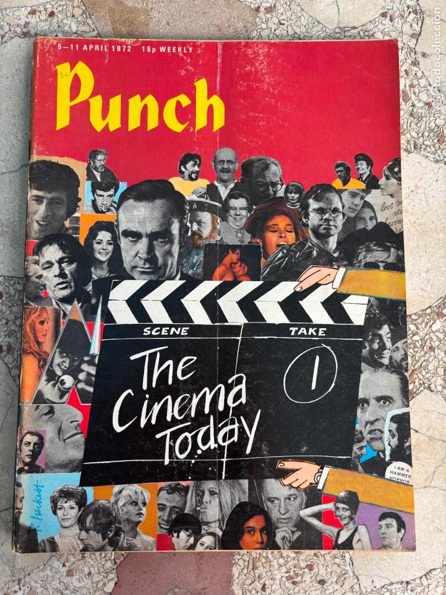 Coleccionismo de Revistas y Peri&oacute;dicos: PUNCH. 5-11 APRIL 1972. THE CINEMA TODAY.