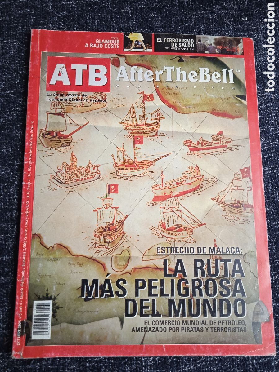 Colecionismo de Revistas e Jornais: REVISTA ATB -AFTER THE BEL COTUBRE 2005 -ESTRECHO DE MALACA: LA RUTA MAS PELIGROSA DEL MUNDO