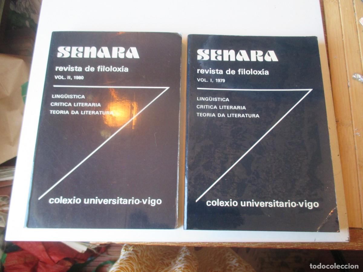 Colecionismo de Revistas e Jornais: SENARA Vol. I y II Revista de filolox&iacute;a W40340
