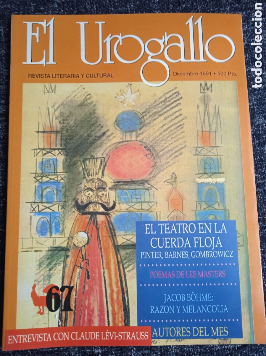 Collectionnisme de Revues et Journaux: REVISTA - EL UROGALLO DICIEMBRE 1991- LITERATURA Y CULTURA