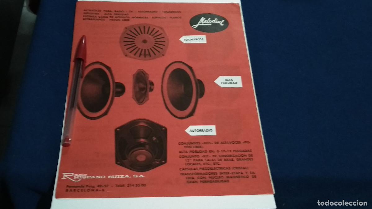 Coleccionismo de Revistas y Peri&oacute;dicos: PUBLICIDAD . ANUNCIO - RADIO HISPANO SUIZA + TEKTRONIX - HOJA REVISTA DE LOS 70/80