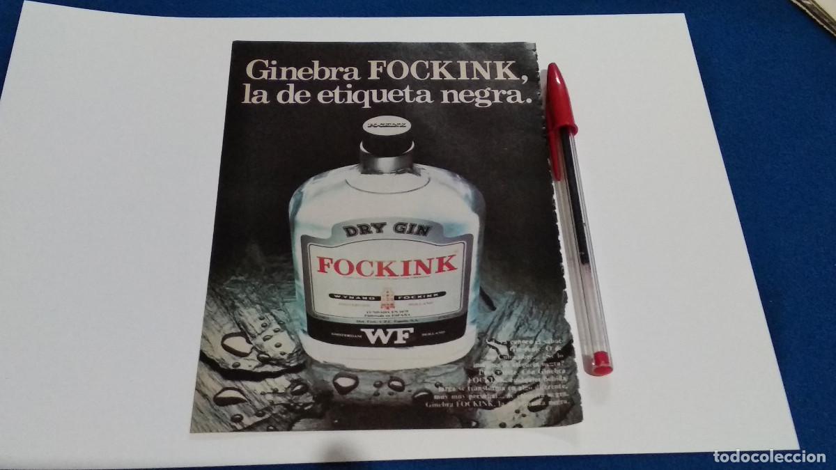 Coleccionismo de Revistas y Peri&oacute;dicos: PUBLICIDAD . ANUNCIO - GINEBRA FOCKINK + GRUNDIG HIGH FIDELITY - HOJA REVISTA DE LOS 70/80