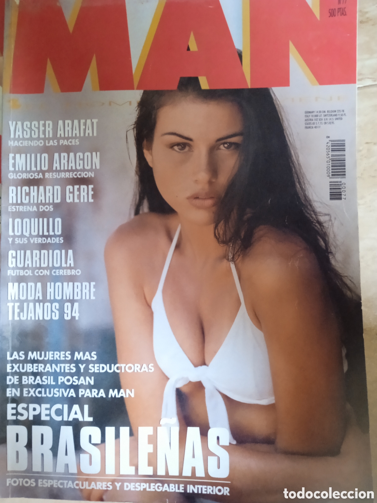 Coleccionismo de Revistas y Peri&oacute;dicos: Revista Man n&deg;77 Loquillo Richard Gere Guardiola