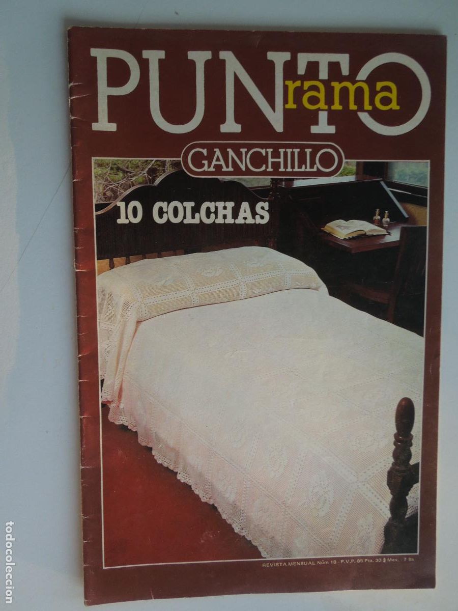 Collection Magazines and Newspapers: PUNTO RAMA - GANCHILLO - COLCHAS - N&ordm; 18