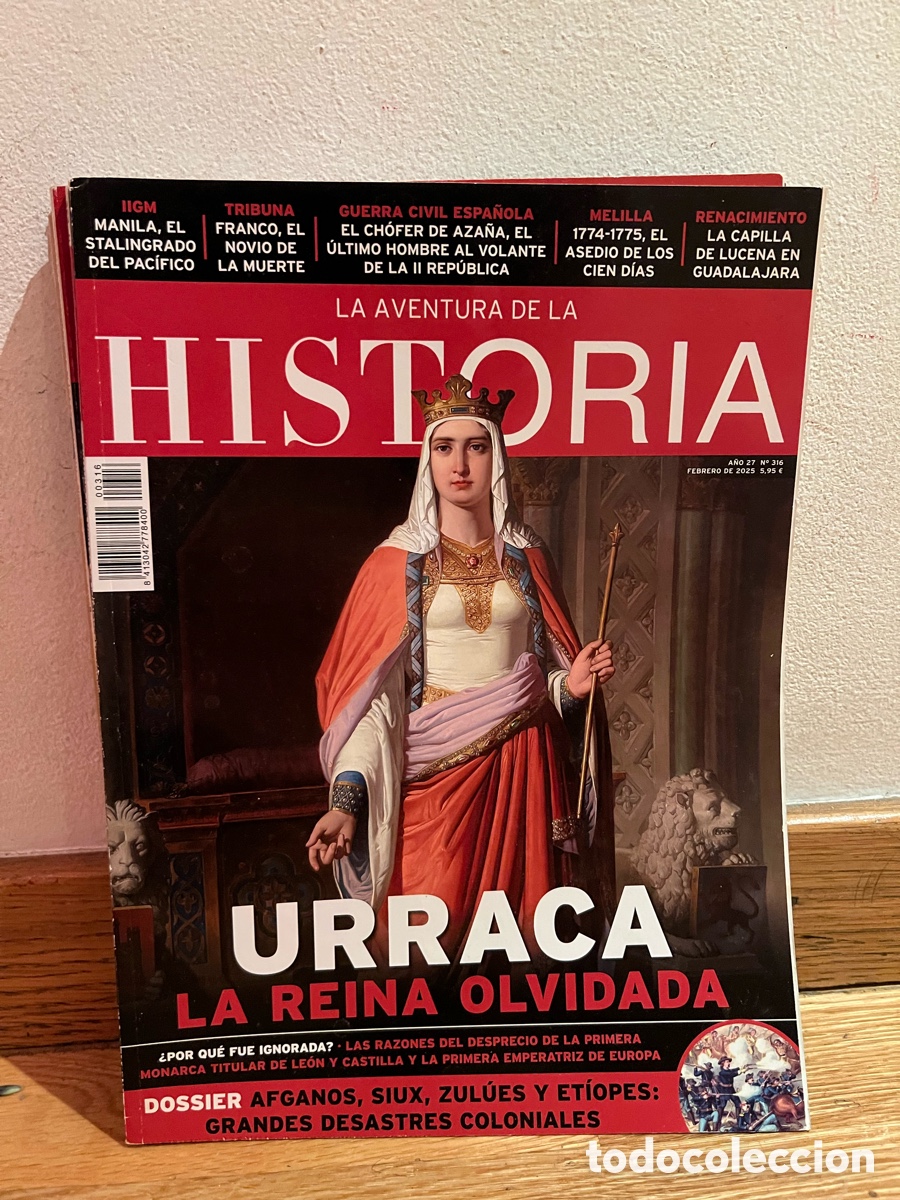 Coleccionismo de Revistas y Peri&oacute;dicos: La aventura de la historia n&uacute;mero 316 Urraca La reina olvidada