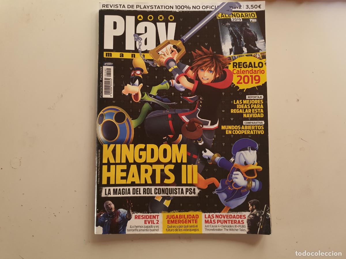 Collectionnisme de Revues et Journaux: REVISTA - PLAY MANIA - N&ordm; 242 KINGDOM HEARTS III INCLUYE CALENDARIO CENTRAL