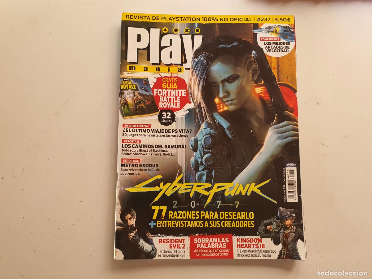 Colecionismo de Revistas e Jornais: REVISTA - PLAY MANIA - N&ordm; 237 CYBERPUNK INCLUYE GUIA CENTRAL FORNITE