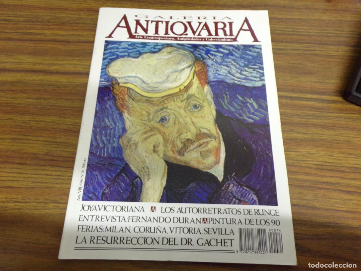 Collection Magazines and Newspapers: ESTAMOS LIQUIDANDO. galeria antiquaria 1990. n&ordm; 74. arte contempor&aacute;neo, antig&uuml;edades y coleccionismo