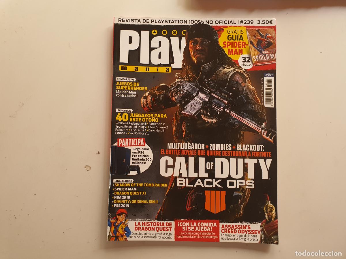 Coleccionismo de Revistas y Peri&oacute;dicos: REVISTA - PLAY MANIA - N&ordm; 239 CONTIENE GUIA CENTRAL SPIDER MAN SPIDERMAN