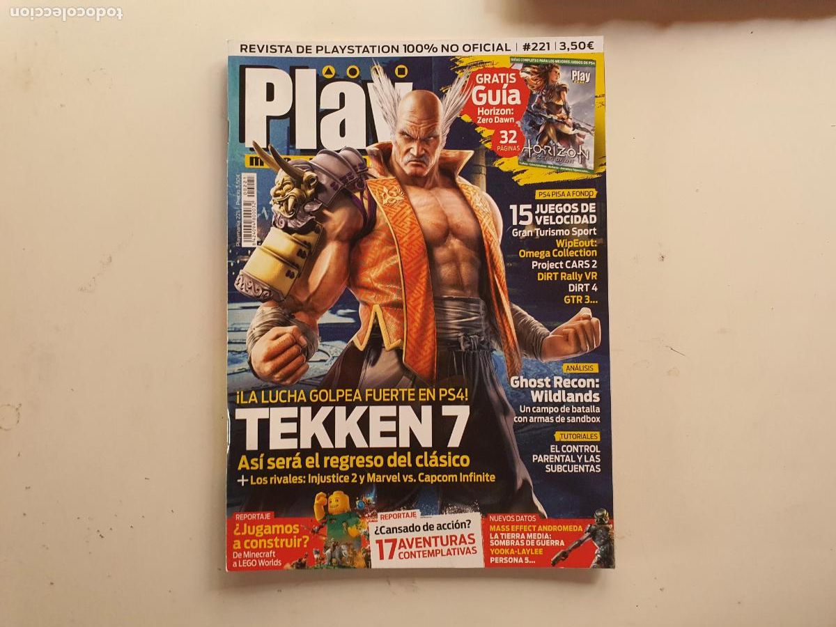 Coleccionismo de Revistas y Peri&oacute;dicos: REVISTA - PLAY MANIA - N&ordm; 221 CONTIENE GUIA CENTRAL HORIZON