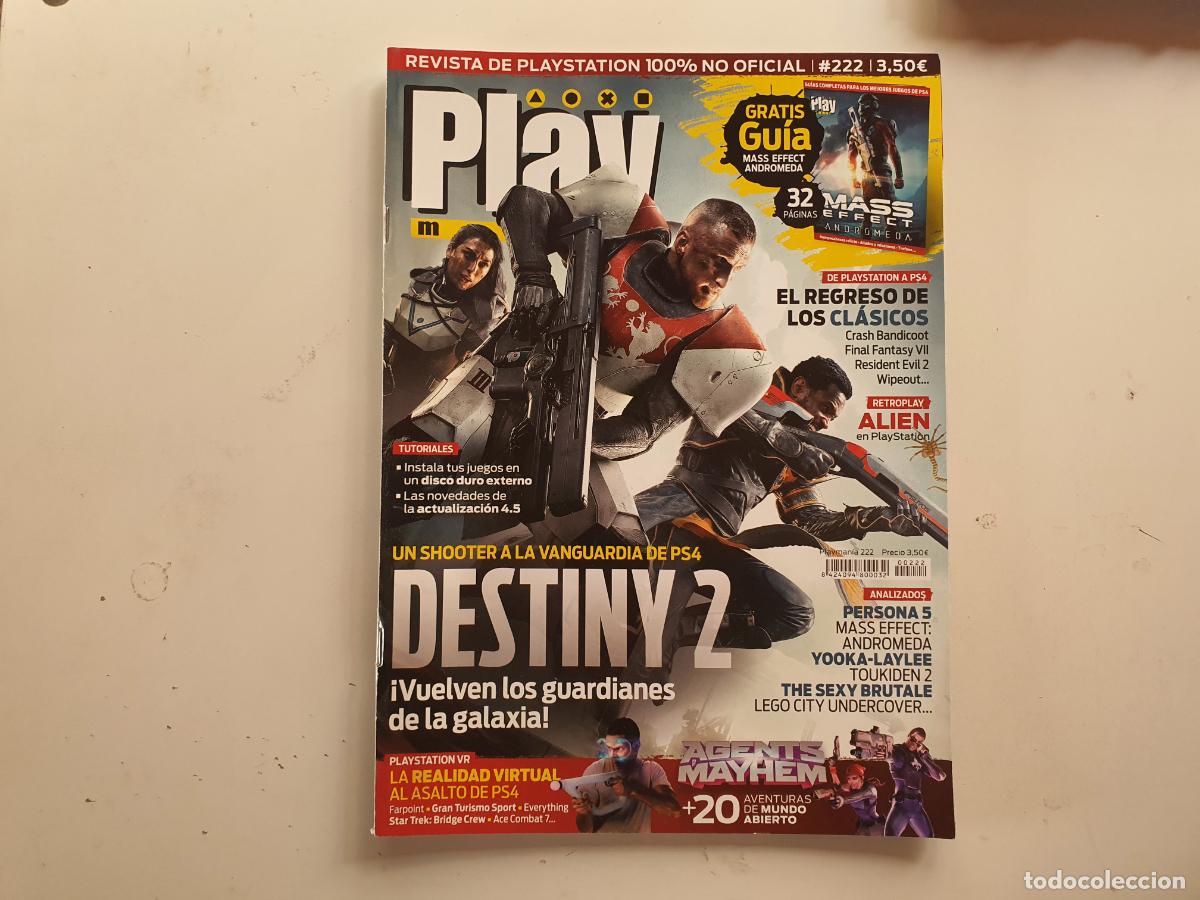 Coleccionismo de Revistas y Peri&oacute;dicos: REVISTA - PLAY MANIA - N&ordm; 222 CONTIENE GUIA CENTRAL MASS EFFECT