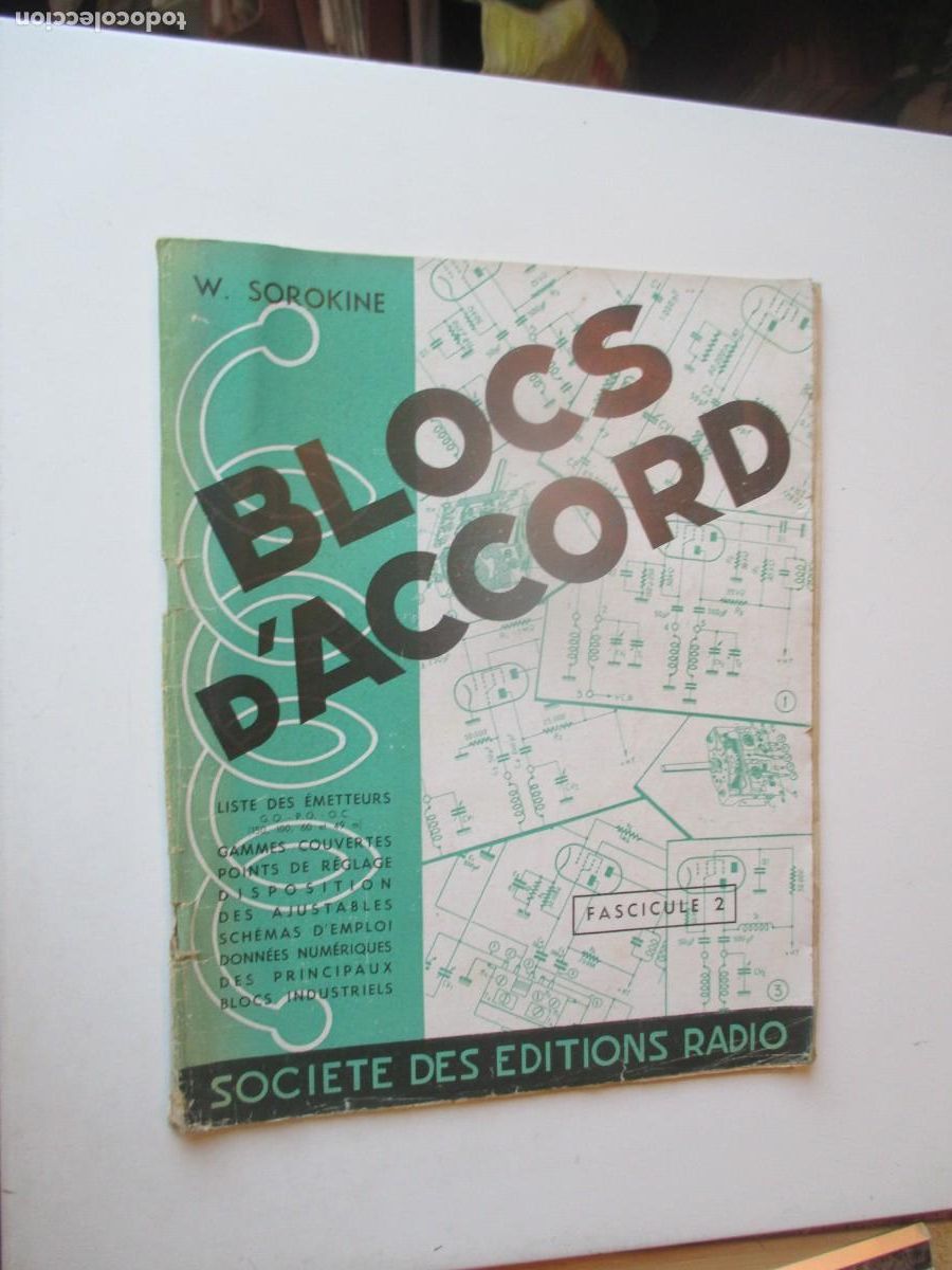 Sammeln von Zeitschriften und Zeitungen: Blocs D&acute;Accord Fascicule 2 (franc&eacute;s) W40365