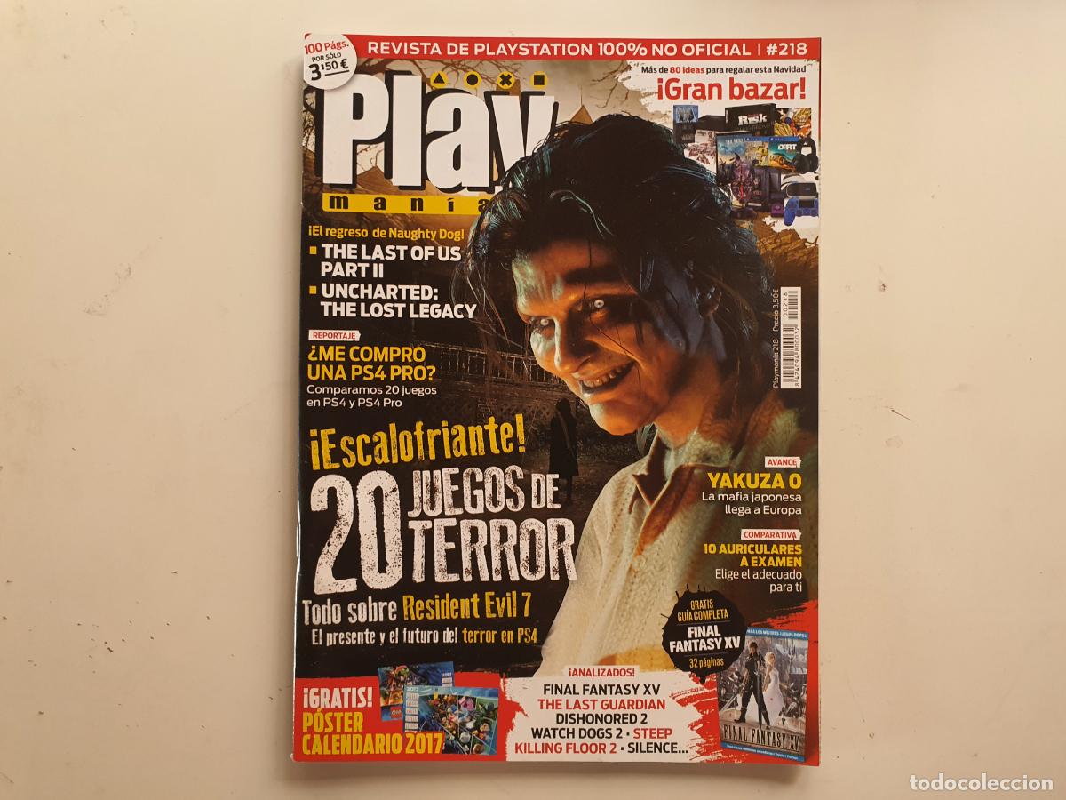 Coleccionismo de Revistas y Peri&oacute;dicos: REVISTA - PLAY MANIA - N&ordm; 218 RESIDENT EVIL CONTIENE POSTER CENTRAL