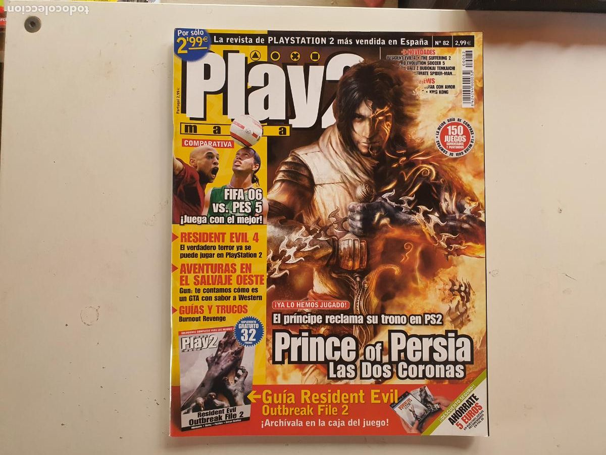 Coleccionismo de Revistas y Peri&oacute;dicos: REVISTA - PLAY 2 PLAY MANIA - N&ordm; 82 PRINCE OF PERSIA