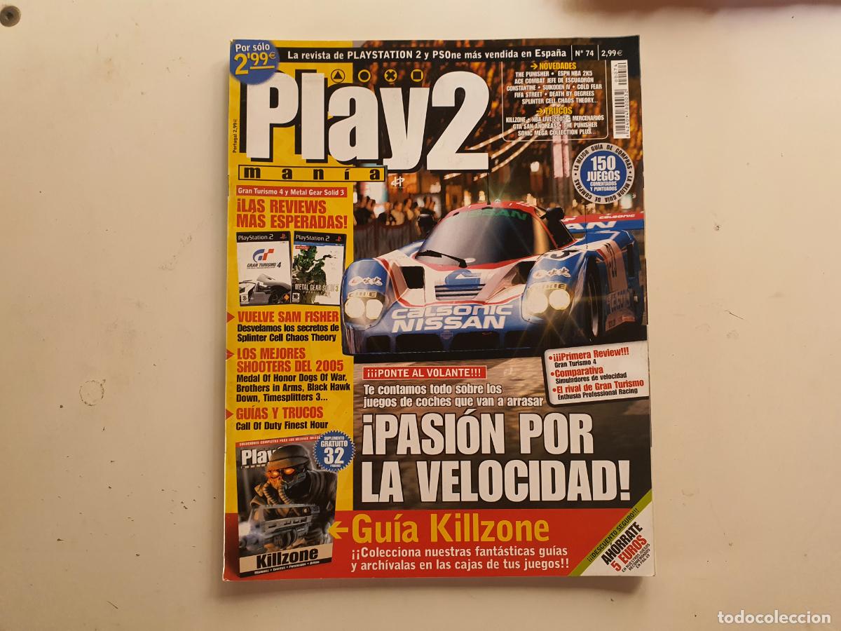 Coleccionismo de Revistas y Peri&oacute;dicos: REVISTA - PLAY2 PLAY MANIA - N&ordm; 74