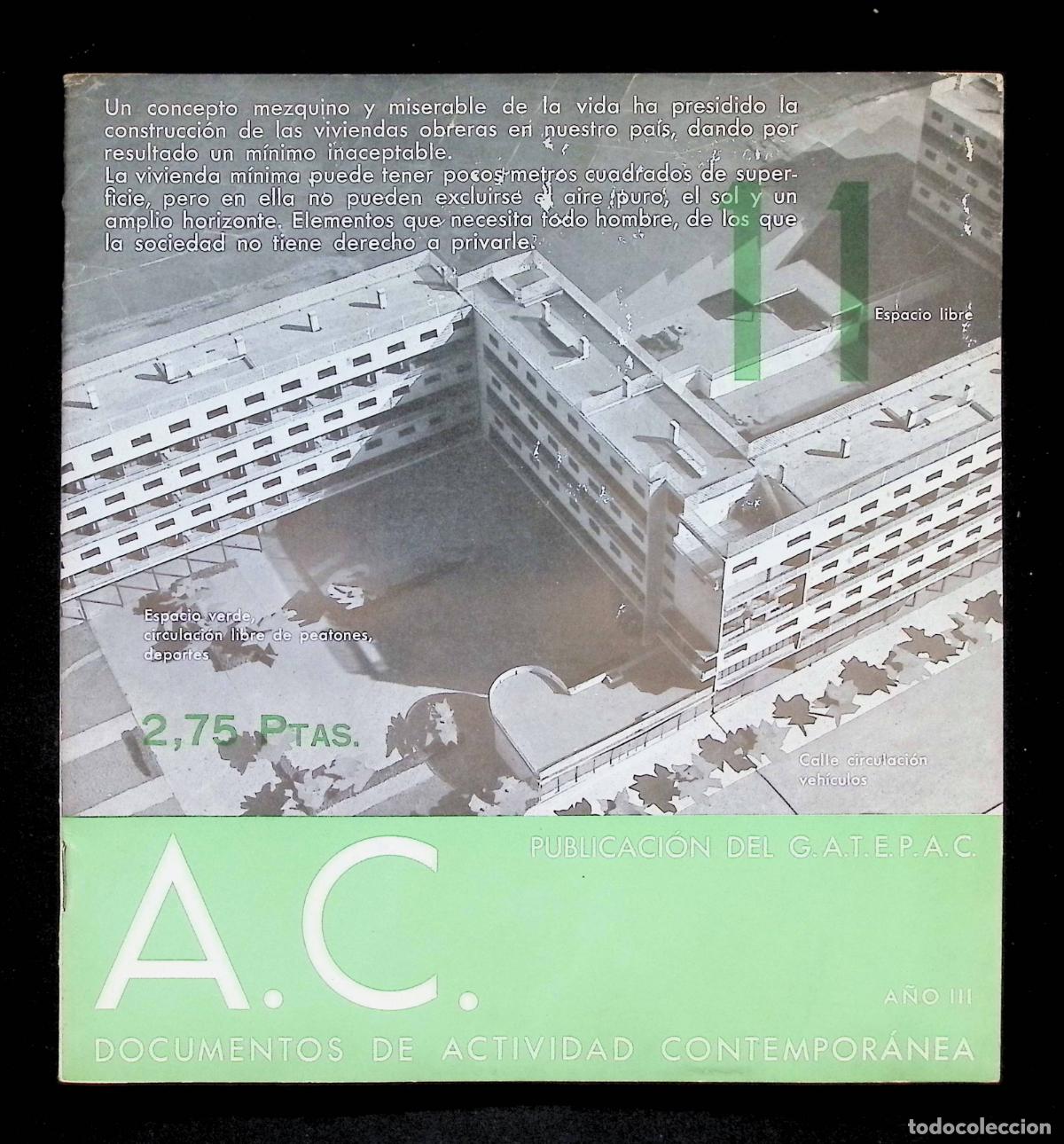 Collection Magazines and Newspapers: A. C. DOCUMENTOS DE ACTIVIDAD CONTEMPOR&Aacute;NEA. REVISTA TRIMESTRAL PBLICACI&Oacute;N DEL G.A.T.E.P.A.C. N&ordm; 11