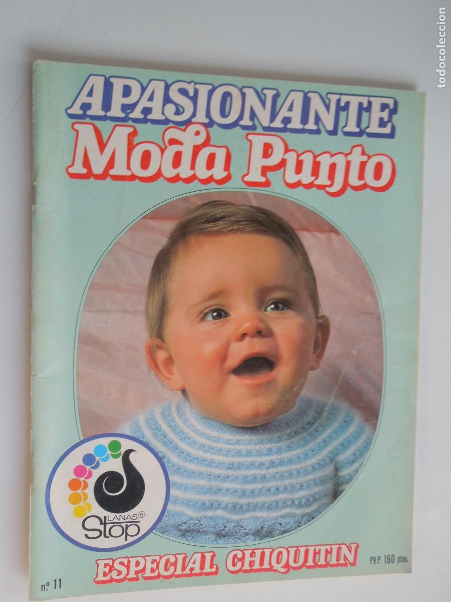 Coleccionismo de Revistas y Peri&oacute;dicos: LANAS STOP REVISTA N&ordm; 11 ESPECIAL CHIQUITIN - MODA DE PUNTO CON INSTRUCCIONES