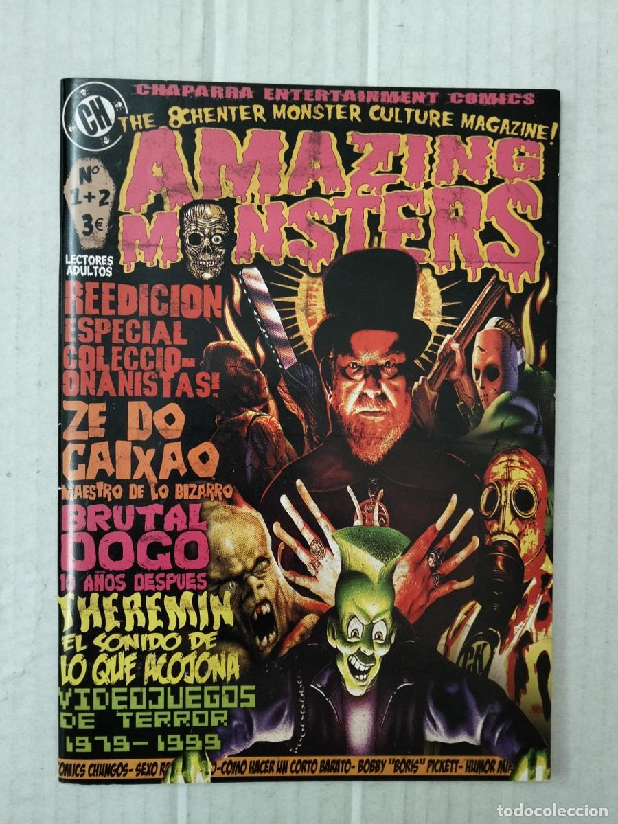 Collection Magazines and Newspapers: AMAZING MONSTERS n&ordm; 1 + 2. CHAPARRA ENTERTAINMENT