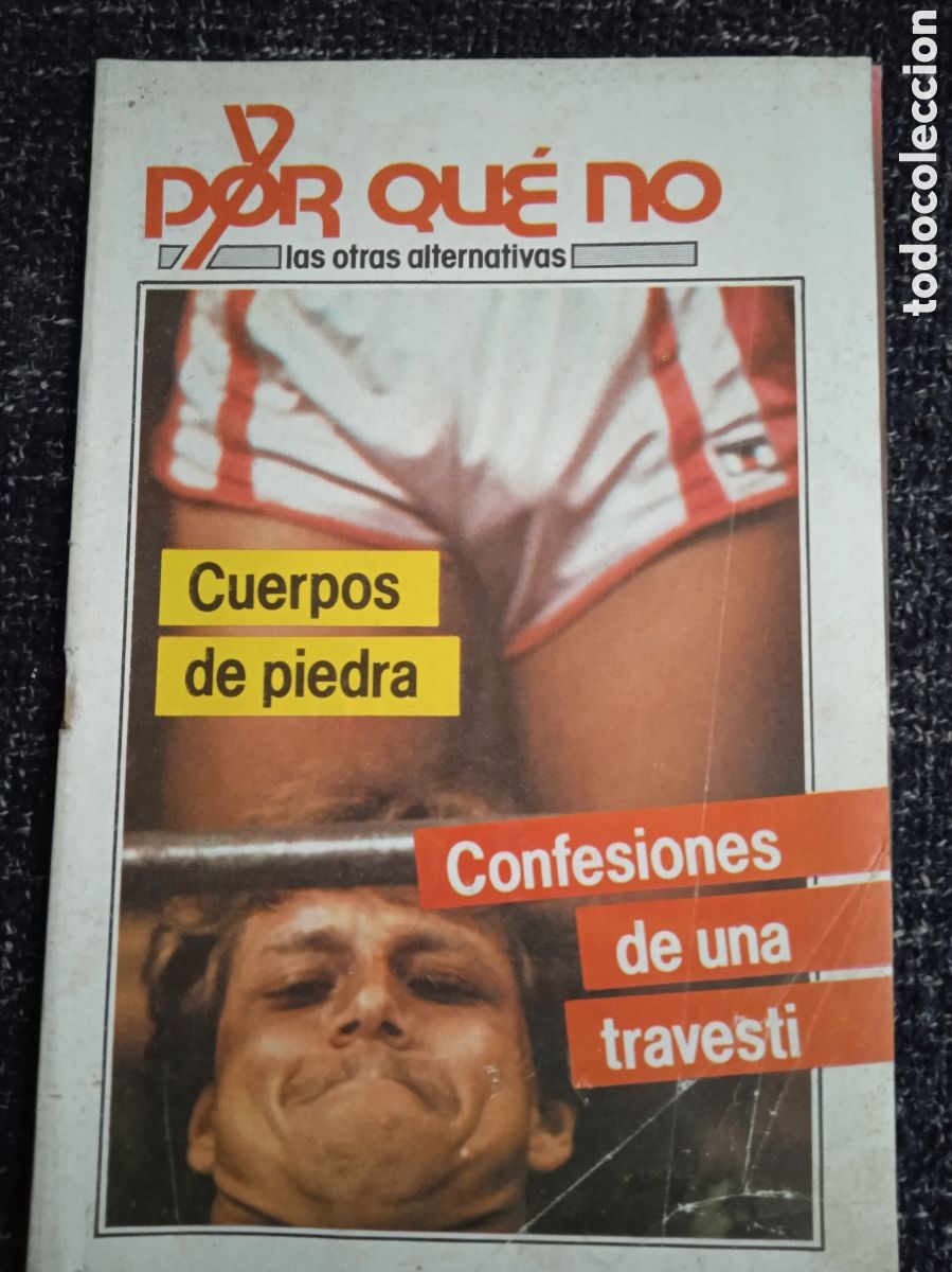 Coleccionismo de Revistas y Peri&oacute;dicos: POR QUE NO - LAS OTRAS ALTERNATIVAS - REVISTA GAY EROTICA A&Ntilde;OS 80 -CLAUDIA ROMAN