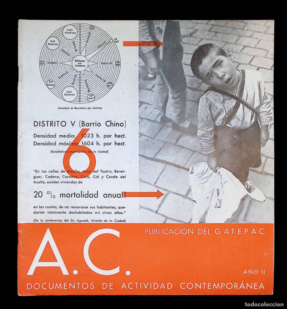 Coleccionismo de Revistas y Peri&oacute;dicos: A. C. DOCUMENTOS DE ACTIVIDAD CONTEMPOR&Aacute;NEA. REVISTA TRIMESTRAL PUBLICACI&Oacute;N DEL G.A.T.E.P.A.C. N&ordm; 6.