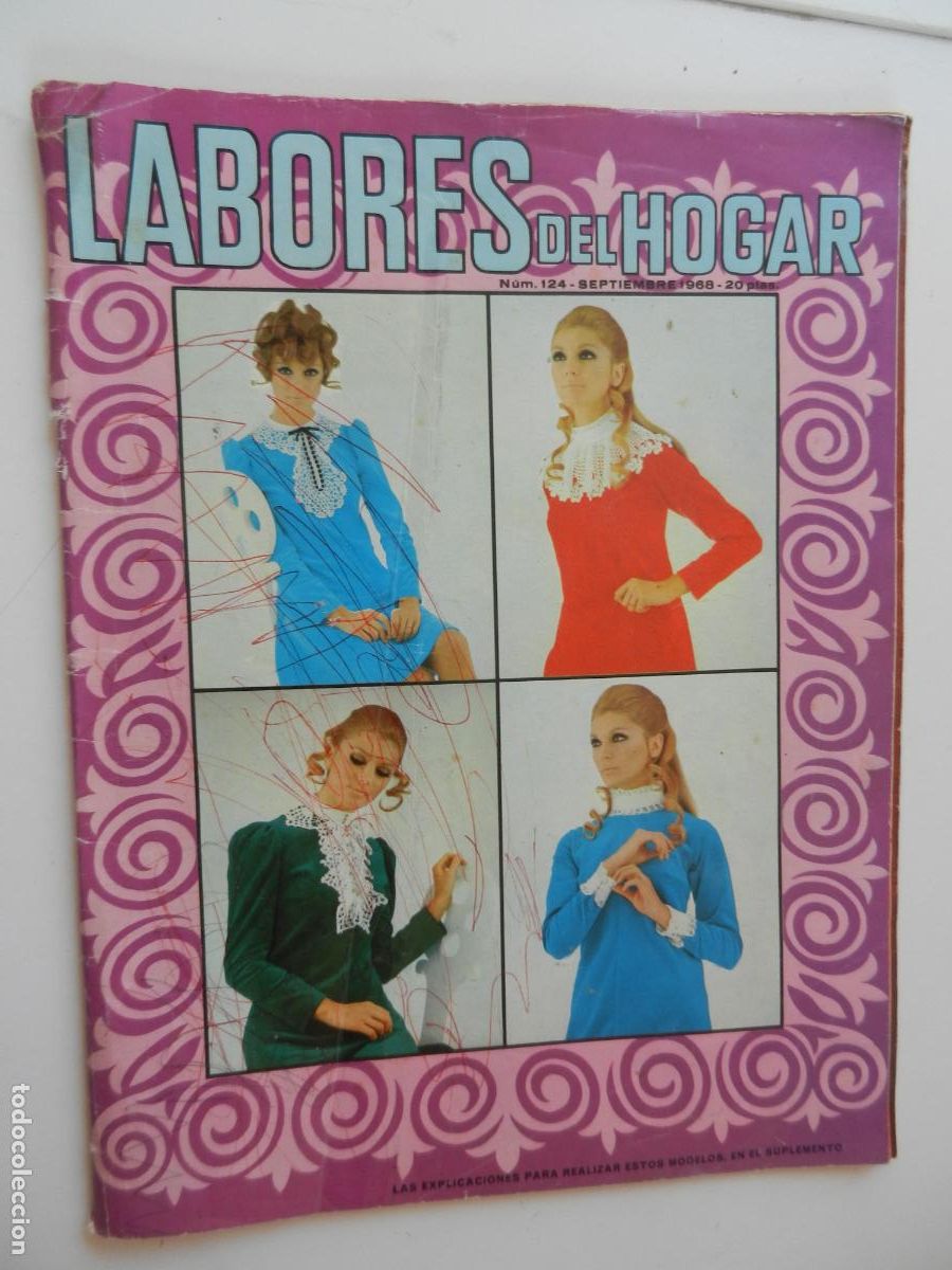 Coleccionismo de Revistas y Peri&oacute;dicos: LABORES DEL HOGAR REVISTA N&ordm; 124 - SEPTIEMBRE 1968 - CON EXPLICACIONES