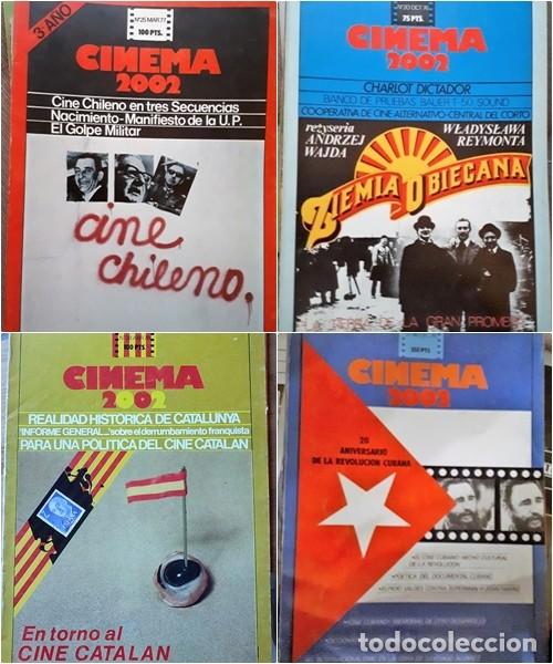 Coleccionismo de Revistas y Peri&oacute;dicos: Cinema 2002 LOTE CUATRO REVISTAS
