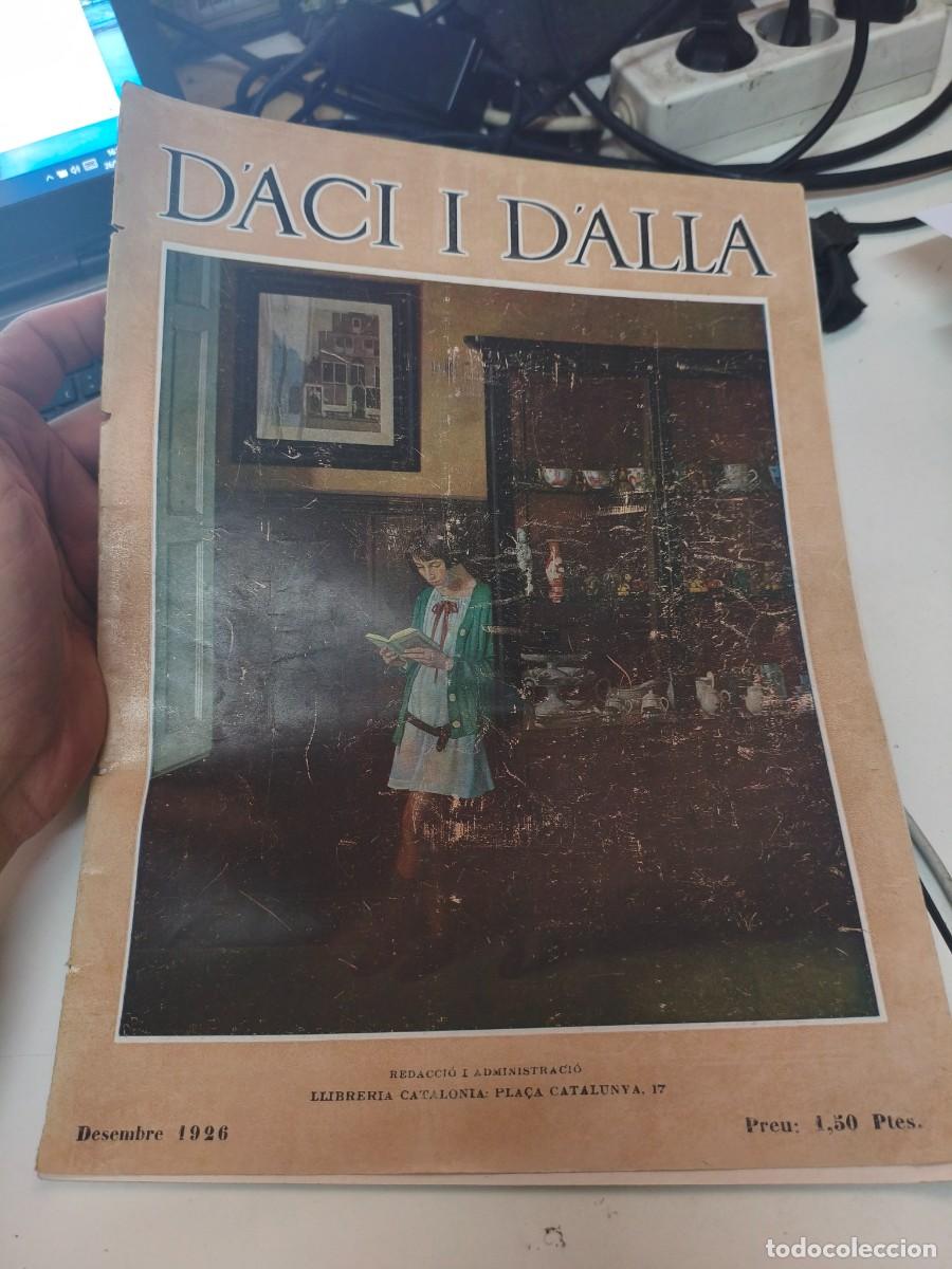 Coleccionismo de Revistas y Peri&oacute;dicos: D'AC&Iacute; I D'ALL&Agrave; N&ordm;. 109 desembre 1926 Soldevila