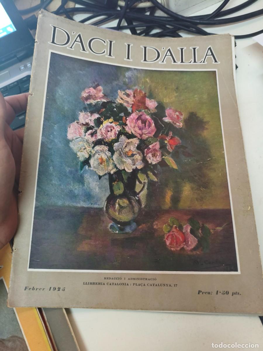 Coleccionismo de Revistas y Peri&oacute;dicos: D'AC&Iacute; I D'ALL&Agrave; N&ordm;. 86 Febrer 1925 Soldevila