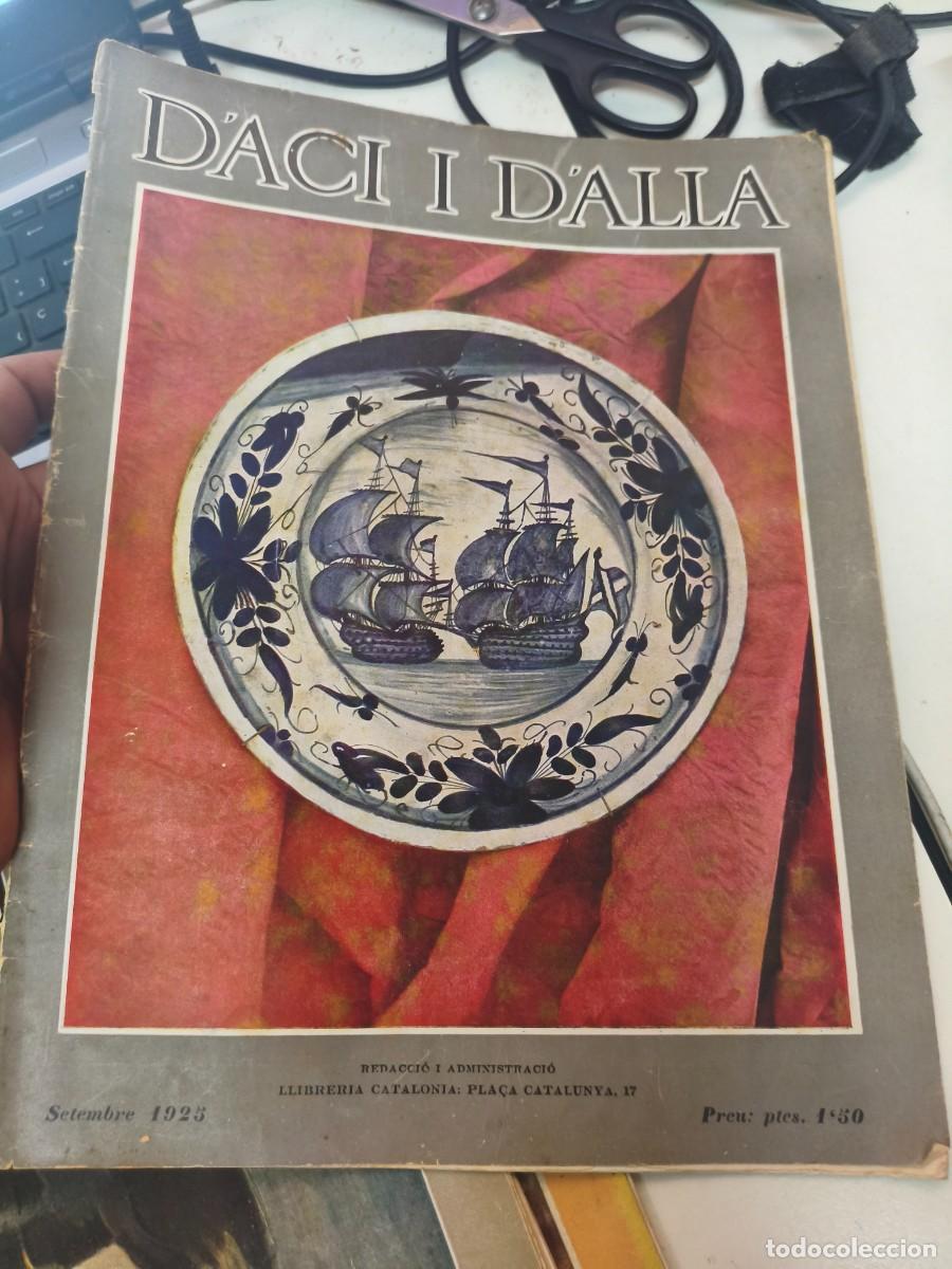 Coleccionismo de Revistas y Peri&oacute;dicos: D'AC&Iacute; I D'ALL&Agrave; N&ordm;. 92 Setembre 1925 Soldevila