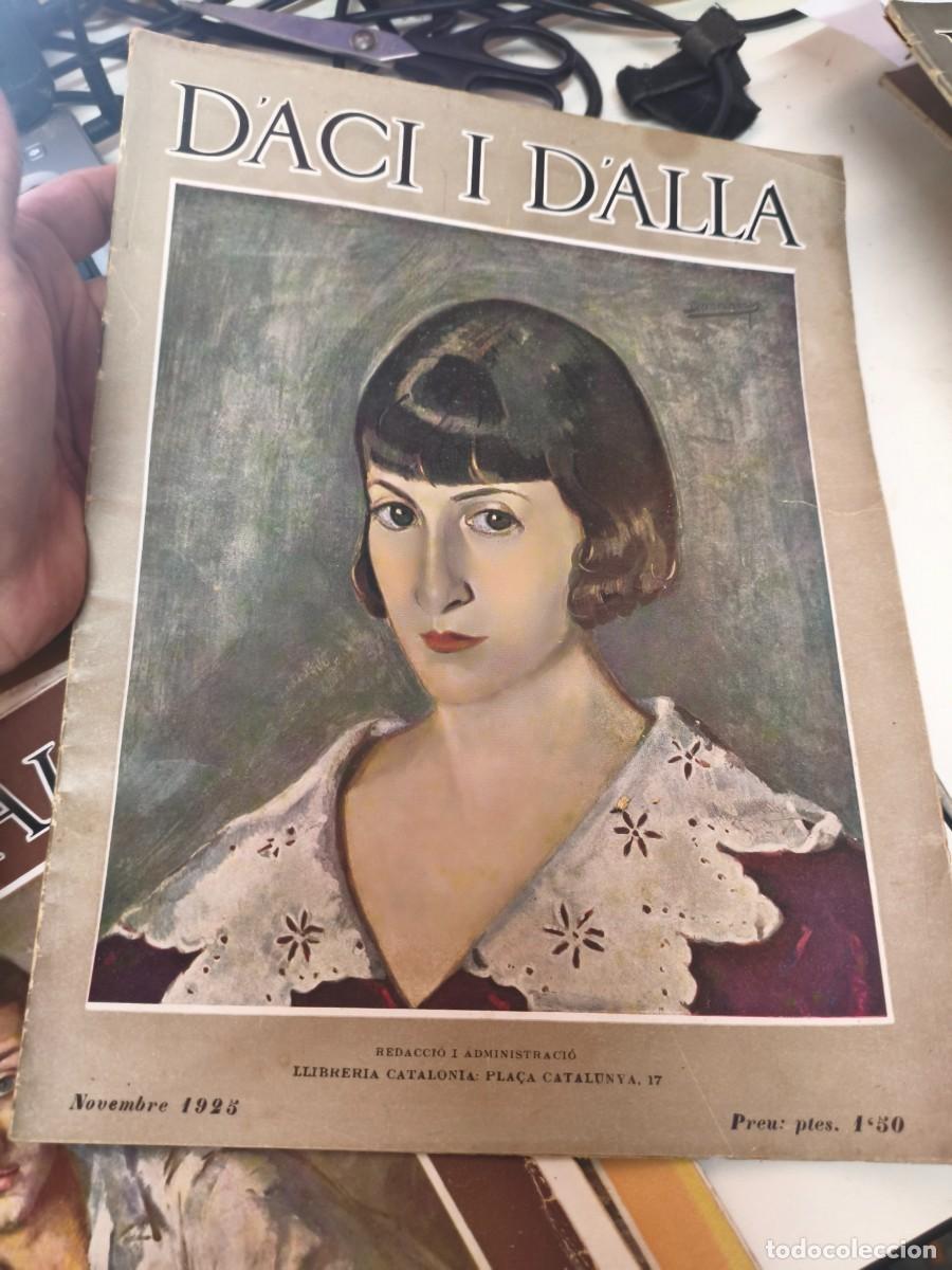 Coleccionismo de Revistas y Peri&oacute;dicos: D'AC&Iacute; I D'ALL&Agrave; N&ordm;. 95 Novembre 1925 Soldevila