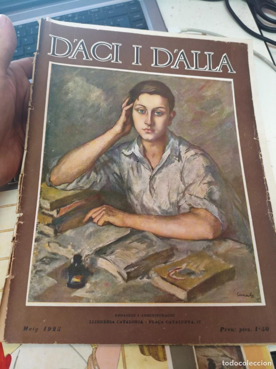 Coleccionismo de Revistas y Peri&oacute;dicos: D'AC&Iacute; I D'ALL&Agrave; N&ordm;. 89 Maig 1925 Soldevila (Portada desenhanxada)