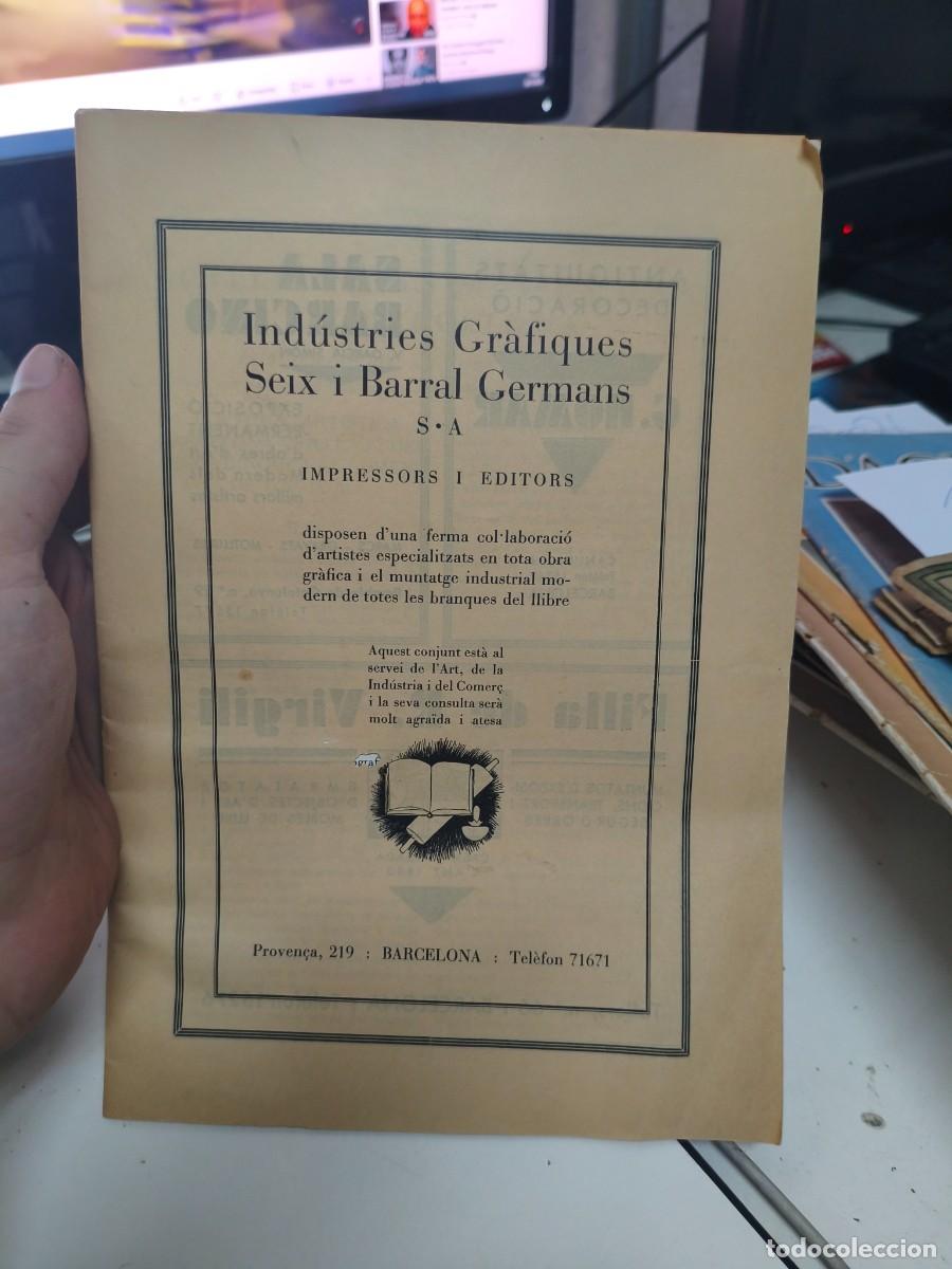 Coleccionismo de Revistas y Peri&oacute;dicos: Junta de Museus - Butllet&iacute; dels museus d'art de Barcelona. Volum IV. N&uacute;m. 34. 1934