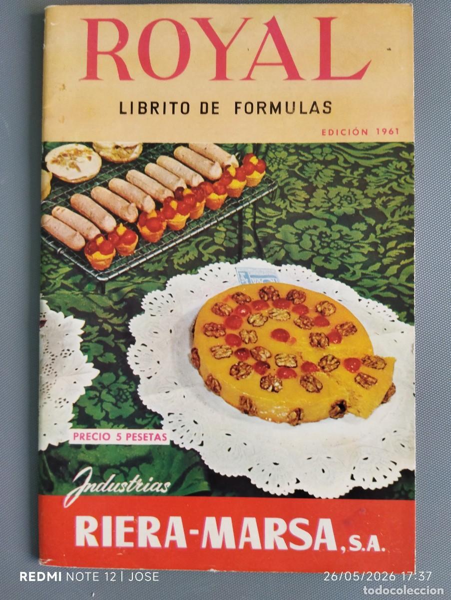 Coleccionismo de Revistas y Peri&oacute;dicos: Antigua revista cocina Royal- 620