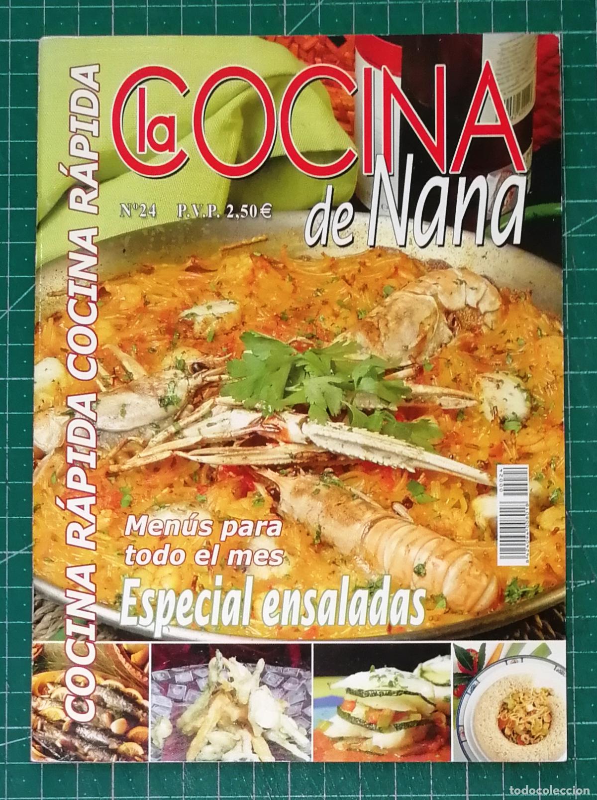 Coleccionismo de Revistas y Peri&oacute;dicos: LA COCINA DE NANA. N&ordm; 24. Julio 2007. - Ediciones Fuente de la Salud
