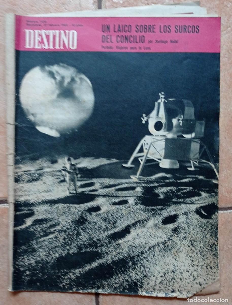 Coleccionismo de Revistas y Peri&oacute;dicos: REVISTA DESTINO - N&ordm; 1438 BARCELONA 27 FEBRERO 1965 CONCILIO, GERONA, PEMAN, MONTSERRAT CARULLA