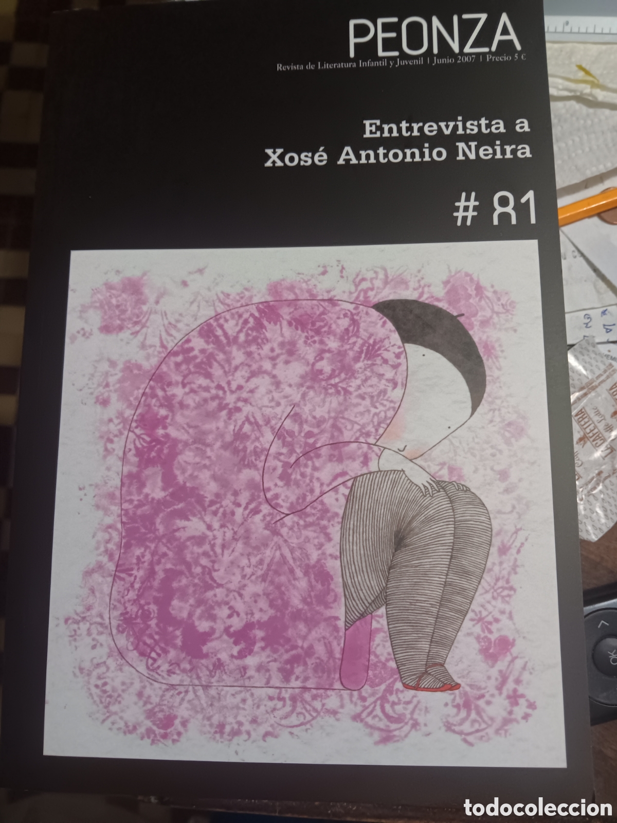Coleccionismo de Revistas y Peri&oacute;dicos: PEONZA REVISTA DE LITERATURA INFANTIL Y JUVENIL N&ordm;81 JUNIO 2007